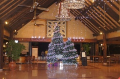 Lobby at the InterContinental Resort Tahiti